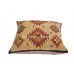 18X18 Jute Kilim Cushion Cover Hand Woven Throw Pillows Boho Sham Indian Cushion   232079911488